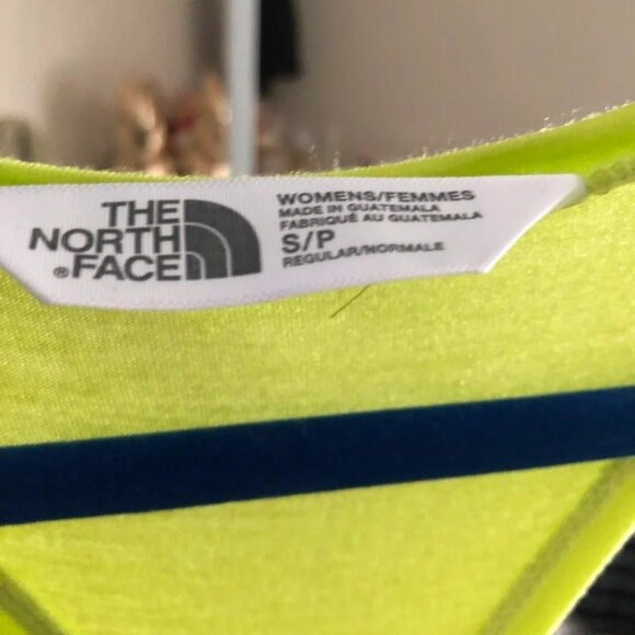 The North Face sz S Racerback Tank Top Bright Yellow - Picture 5 of 9